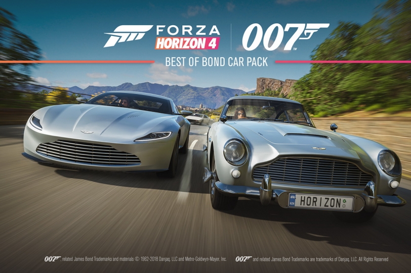 詹姆士龐德也羨慕，Forza Horizon 4賽車電玩收錄10款《007》電影經典車