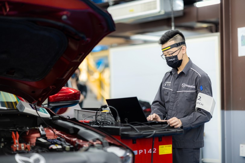 台灣馬自達舉辦MAZTECH技能競賽 提升售後服務技術力   捐贈車輛協助技職教育發展 扎根培育產業人才