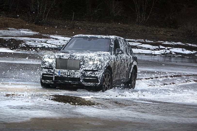 眾所期待超豪華SUV，Rolls-Royce Cullinan將在5/10發表！